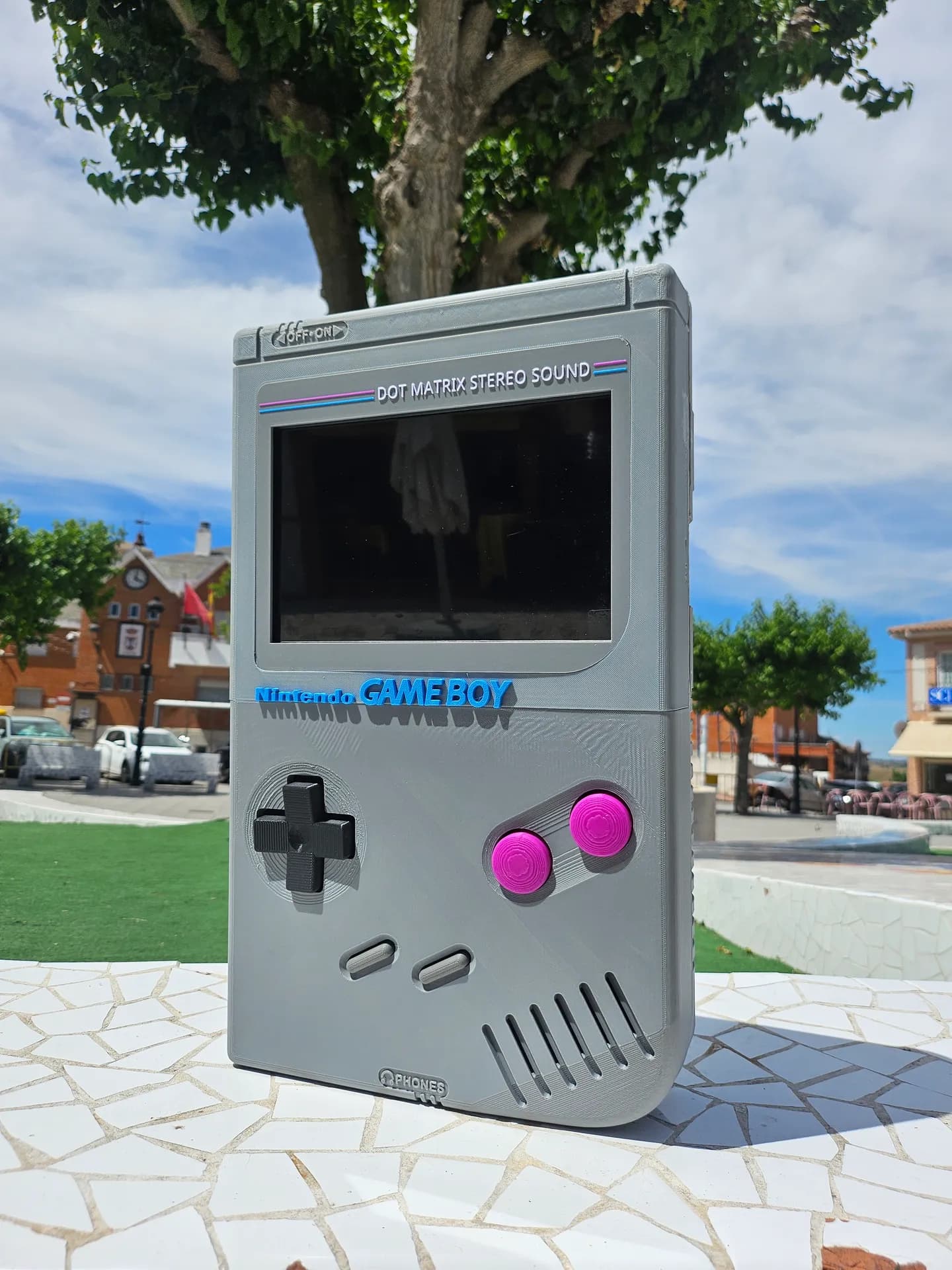 Réplica gigante funcional estilo Game Boy - Image 5